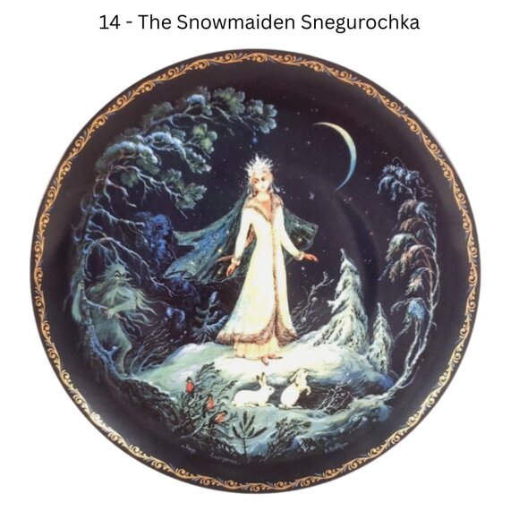 Russian Legends Collector Plates — Choose from 12 Designs - Picture 12 of 14